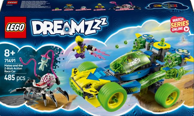Bild von LEGO® DREAMZzz - 71491 Mateo mit dem Z-Blob Action-Rennwagen