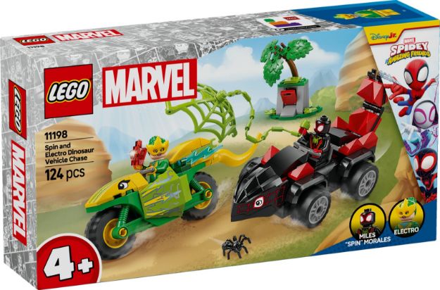 Bild von LEGO® Spidey und Seine Super-Freunde - 11198 Actionspaß mit Spin und Electro in ihren Dino-Flitzern