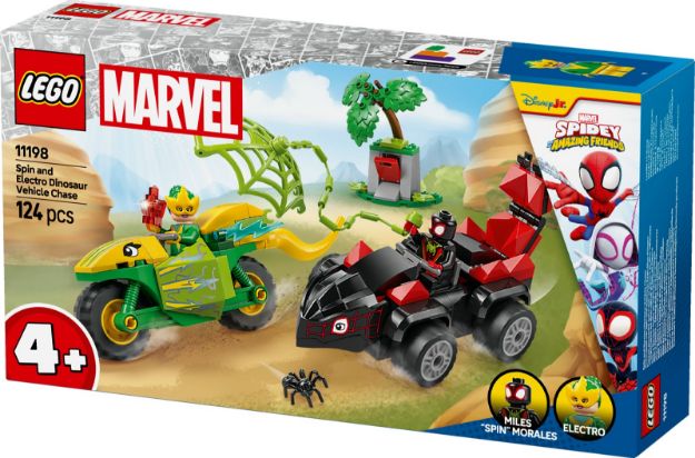 Bild von LEGO® Spidey und Seine Super-Freunde - 11198 Actionspaß mit Spin und Electro in ihren Dino-Flitzern