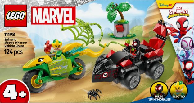 Bild von LEGO® Spidey und Seine Super-Freunde - 11198 Actionspaß mit Spin und Electro in ihren Dino-Flitzern