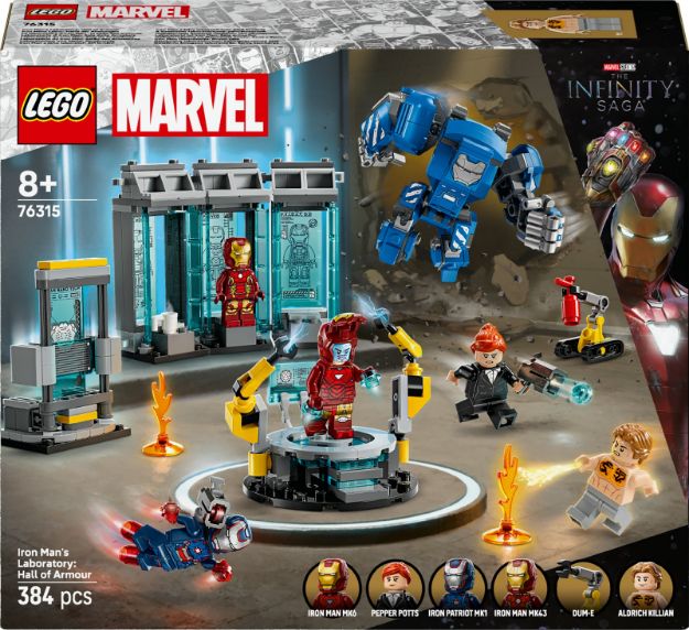Bild von LEGO® Marvel Super Heroes™ - 76315 Iron Mans Labor: Halle der Rüstungen