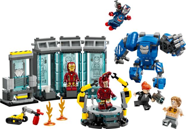 Bild von LEGO® Marvel Super Heroes™ - 76315 Iron Mans Labor: Halle der Rüstungen