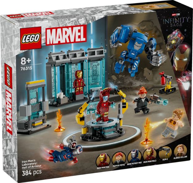 Bild von LEGO® Marvel Super Heroes™ - 76315 Iron Mans Labor: Halle der Rüstungen