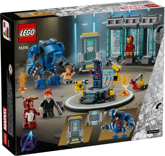 Bild von LEGO® Marvel Super Heroes™ - 76315 Iron Mans Labor: Halle der Rüstungen