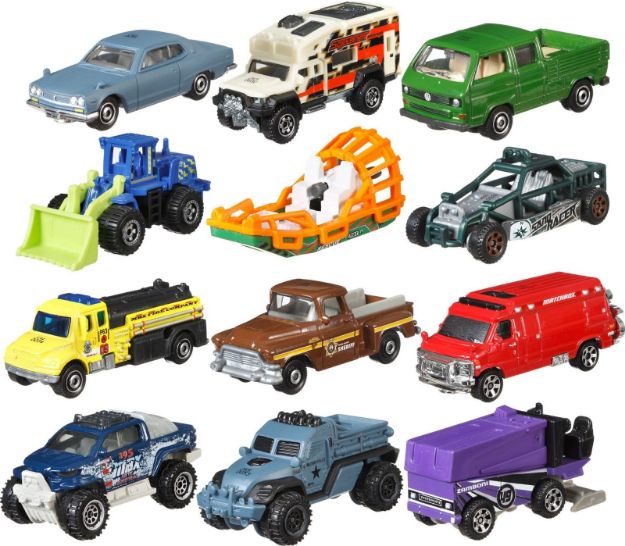 Bild von Mattel Matchbox Fahrzeuge 1-75, sortiert - C0859
