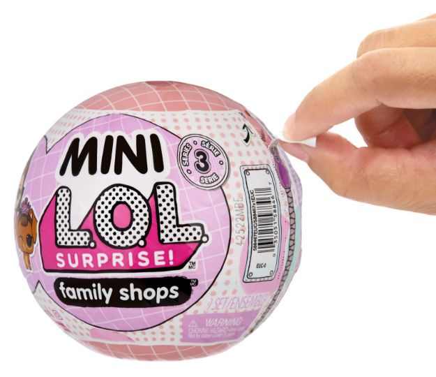 Bild von L.O.L. Surprise Mini Family Asst S3, sortiert - 588467 EUC