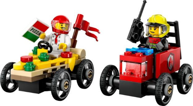 Bild von LEGO® City - 60458 Pizzalieferwagen vs. Löschauto