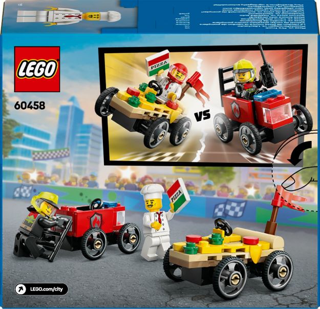 Bild von LEGO® City - 60458 Pizzalieferwagen vs. Löschauto