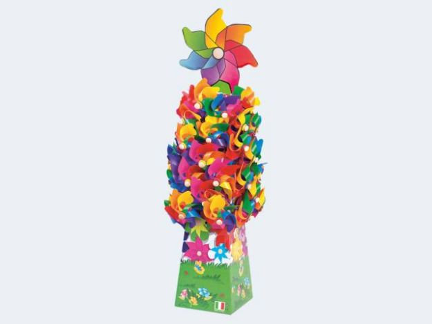 Bild von Windrad 21cm mit Holzstiel - GIR251B