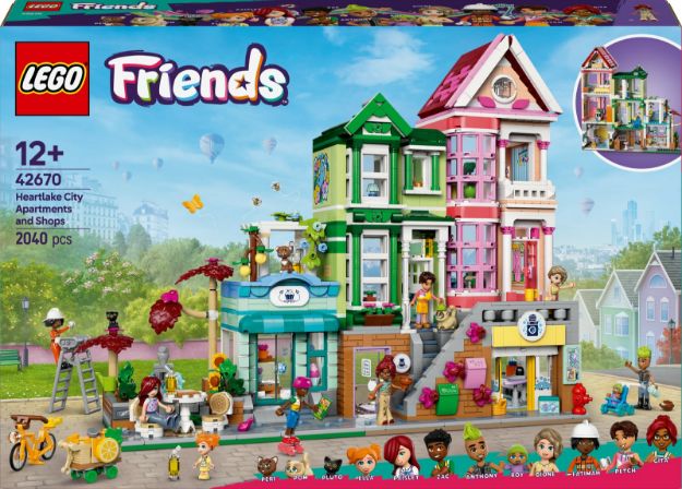 Bild von LEGO® Friends - 42670 Heartlake City Wohn- und Einkaufsstraße