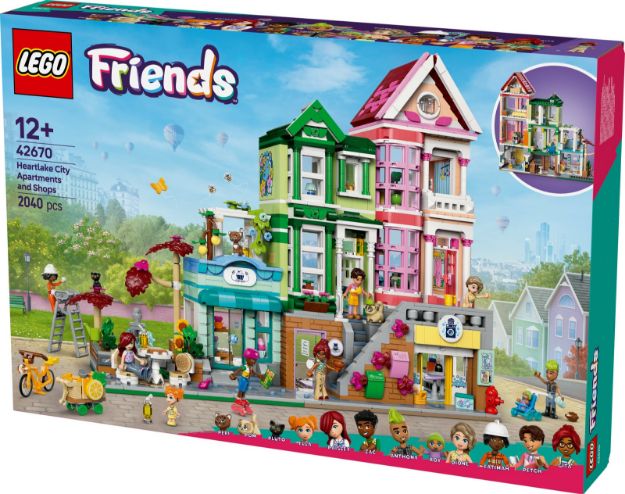 Bild von LEGO® Friends - 42670 Heartlake City Wohn- und Einkaufsstraße