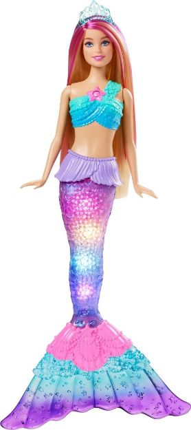 Bild von Barbie Malibu Zauberlicht Meerjungfrau Puppe - HDJ36