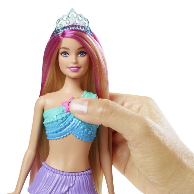 Bild von Barbie Malibu Zauberlicht Meerjungfrau Puppe - HDJ36