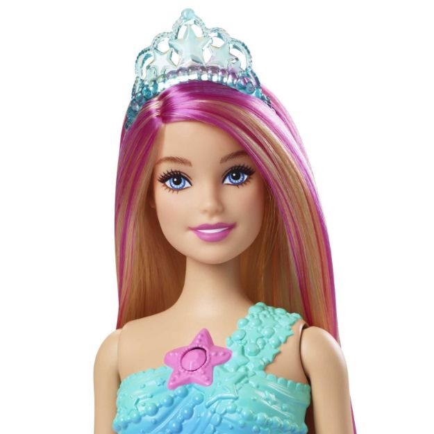 Bild von Barbie Malibu Zauberlicht Meerjungfrau Puppe - HDJ36