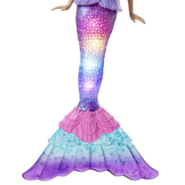 Bild von Barbie Malibu Zauberlicht Meerjungfrau Puppe - HDJ36