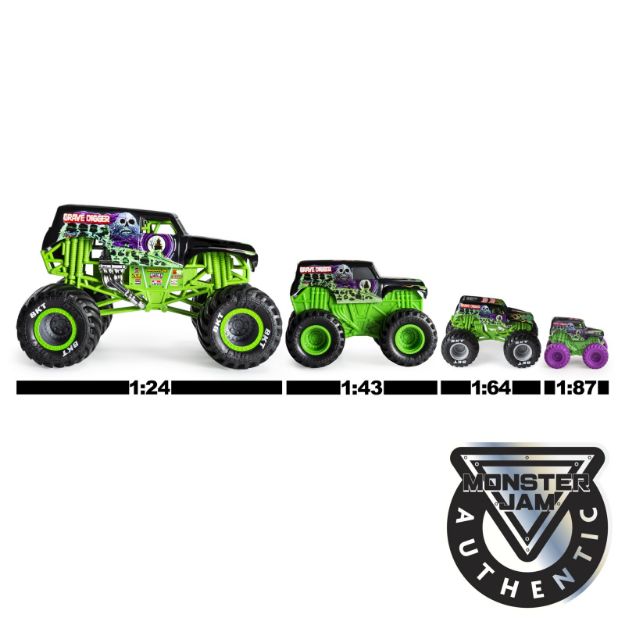 Bild von Spin Master Monster Jam 3er Pack 1:64 - 34604