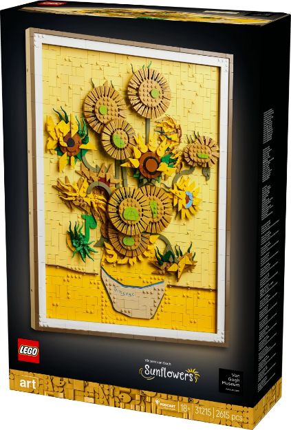 Bild von LEGO® ART - 31215 Vincent van Gogh – Sonnenblumen