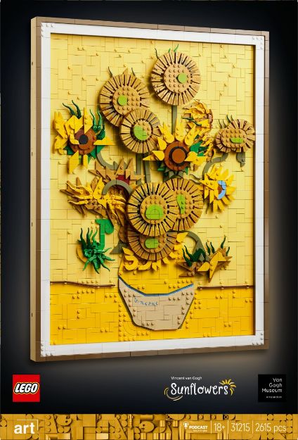 Bild von LEGO® ART - 31215 Vincent van Gogh – Sonnenblumen