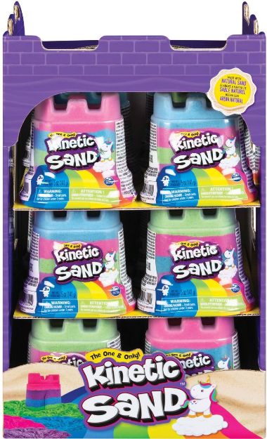 Bild von Spin Master Kinetic Sand Rainbow Unicorn Castle (141g) - 36704