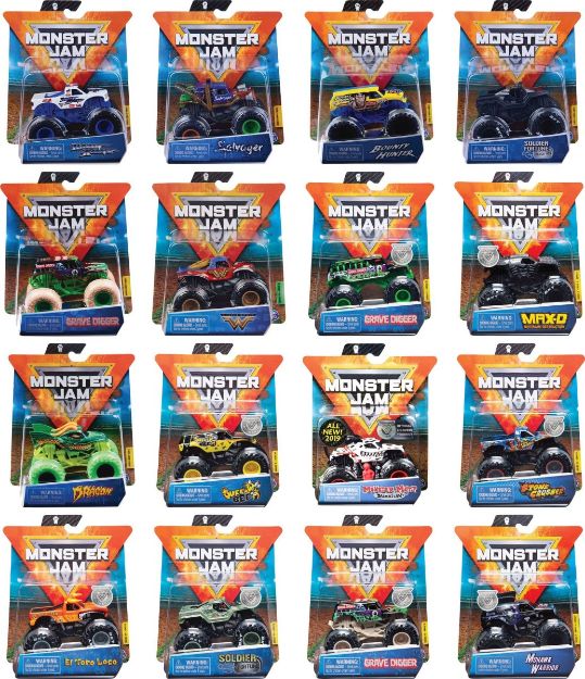Bild von Spin Master Monster Jam Single Pack 1:64 sortiert - 55348