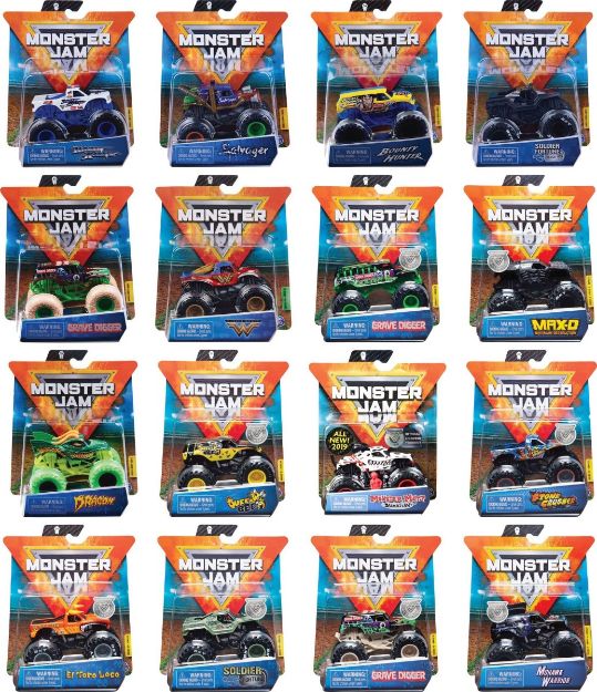 Bild von Spin Master Monster Jam Single Pack 1:64 sortiert - 55348