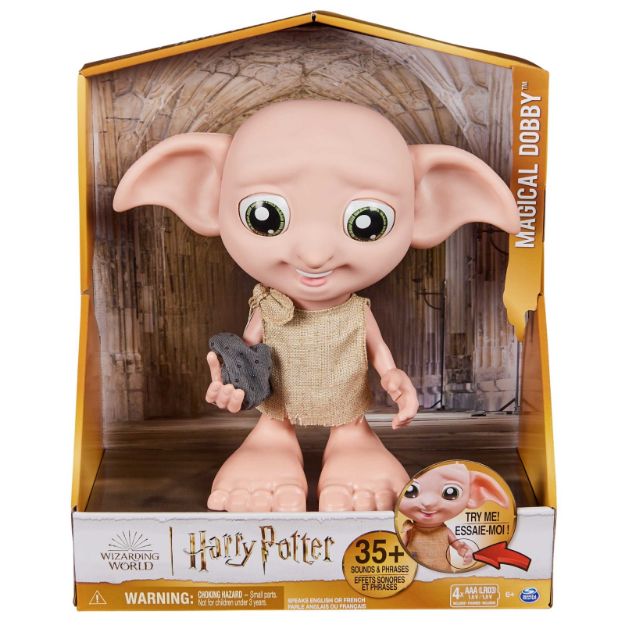 Bild von Wizarding World - Dobby - Interaktiver Hauself (zweisprachig DE+IT) - 50987