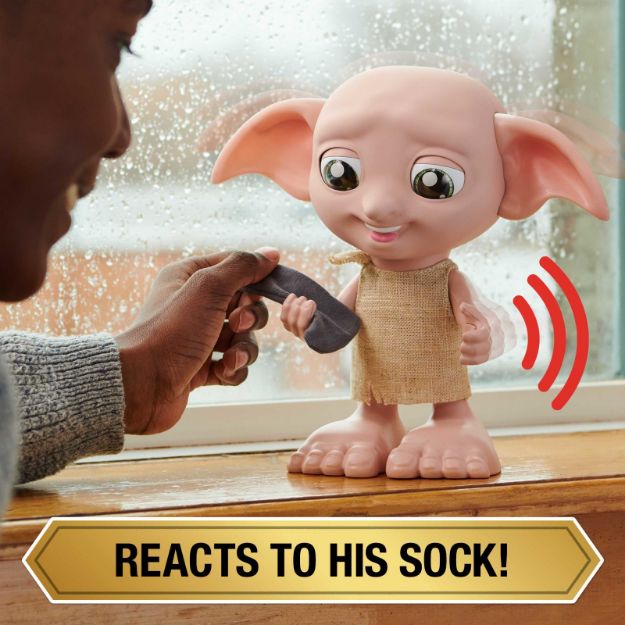 Bild von Wizarding World - Dobby - Interaktiver Hauself (zweisprachig DE+IT) - 50987