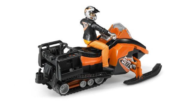 Bild von Bruder 63101 Snowmobil mit Fahrer und Ausstattung