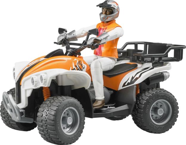 Bild von Bruder 63000 Figurenset-Quad mit Fahrer