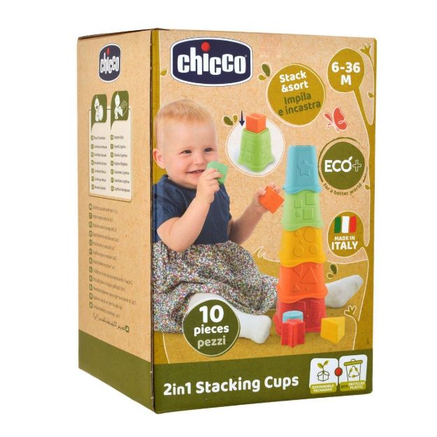 Bild von Chicco 2 in 1 Stapelbecher - Eco+ - 00009373100000
