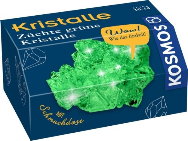 Bild von Grüne Kristalle selbst züchten Experimentier-Set - 657956