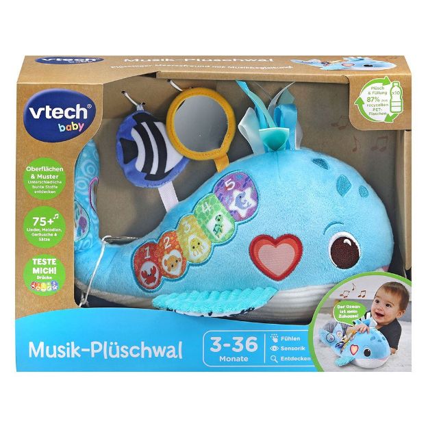 Bild von Musik-Plüschwal - 80-562804