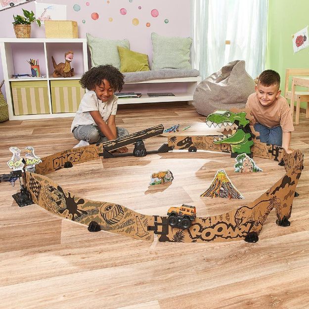 Bild von Car-Board Racers - Dino-Adventure Set - 80-563304