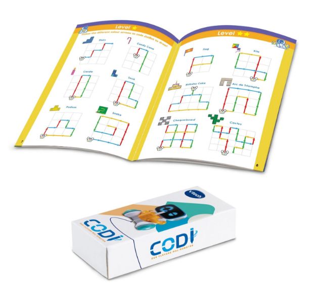 Bild von Vtech 80-553704 Codi, der clevere Mal-Roboter