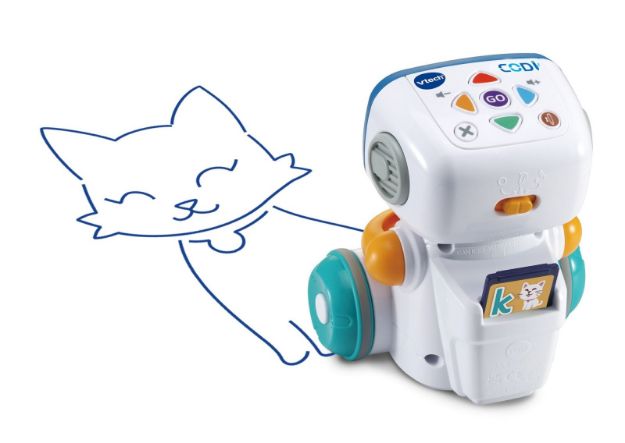 Bild von Vtech 80-553704 Codi, der clevere Mal-Roboter