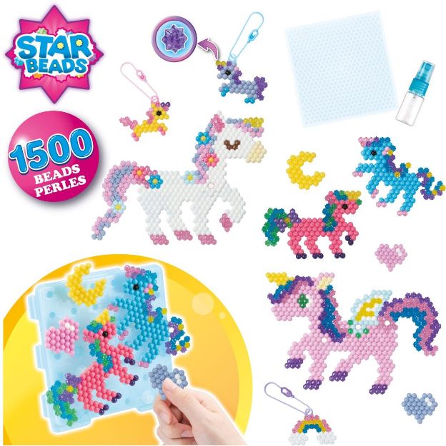 Bild von Aquabeads 31944 Mystisches Einhorn Bastelset