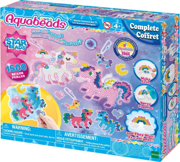 Bild von Aquabeads 31944 Mystisches Einhorn Bastelset