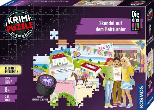 Bild von Krimipuzzle !!! Skandal auf dem Reitturnier 200T. - 680725