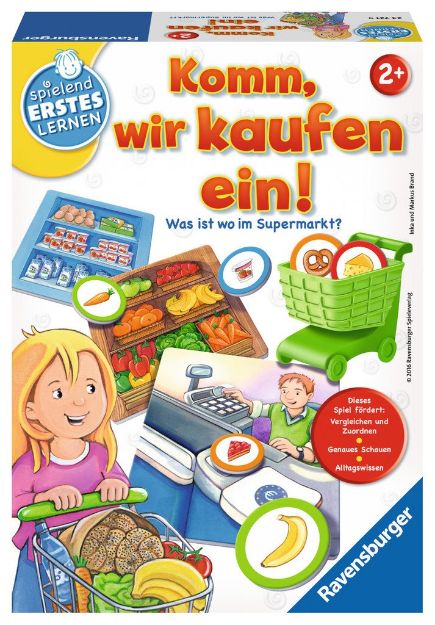 Bild von Erstes Lernen Komm, wir kaufen ein! - 24721