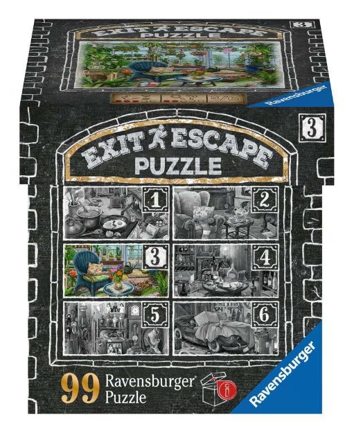 Bild von Ravensburger 16879 Puzzle EXIT Im Gutshaus Wintergarten 99 Teile
