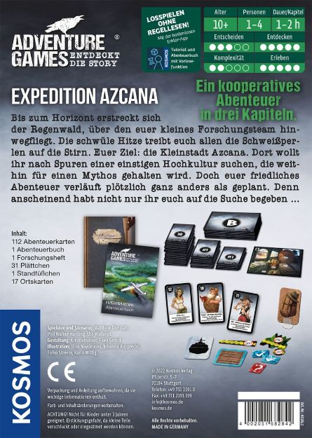 Bild von Adventure Games - Expedition Azcana - 682842
