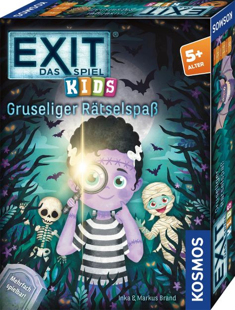 Bild von EXIT Spiel Kids Gruseliger Rätselspaß 5+ 1-4 Spiel