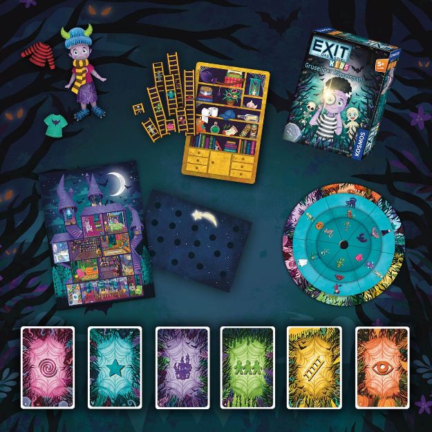 Bild von EXIT Spiel Kids Gruseliger Rätselspaß 5+ 1-4 Spiel