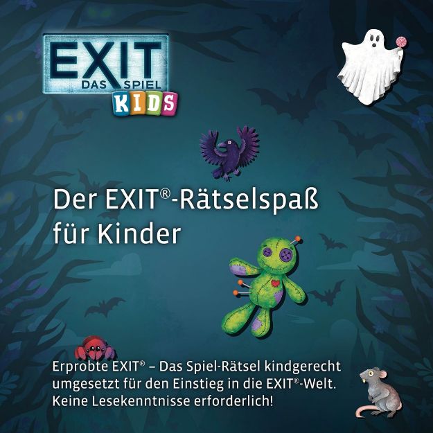 Bild von EXIT Spiel Kids Gruseliger Rätselspaß 5+ 1-4 Spiel