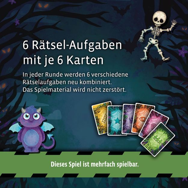 Bild von EXIT Spiel Kids Gruseliger Rätselspaß 5+ 1-4 Spiel