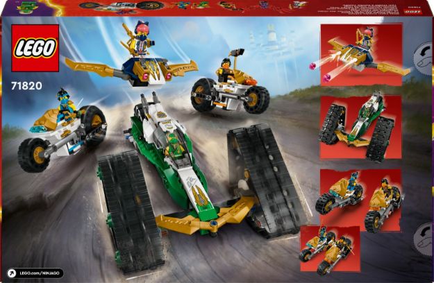 Bild von LEGO® NINJAGO - 71820 Kombi-Raupe des Ninja-Teams