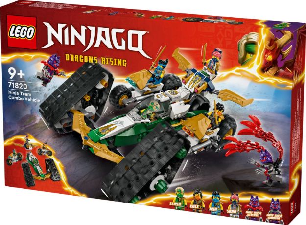 Bild von LEGO® NINJAGO - 71820 Kombi-Raupe des Ninja-Teams