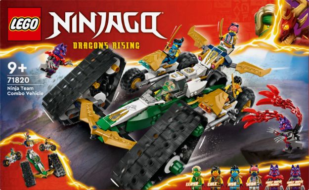 Bild von LEGO® NINJAGO - 71820 Kombi-Raupe des Ninja-Teams