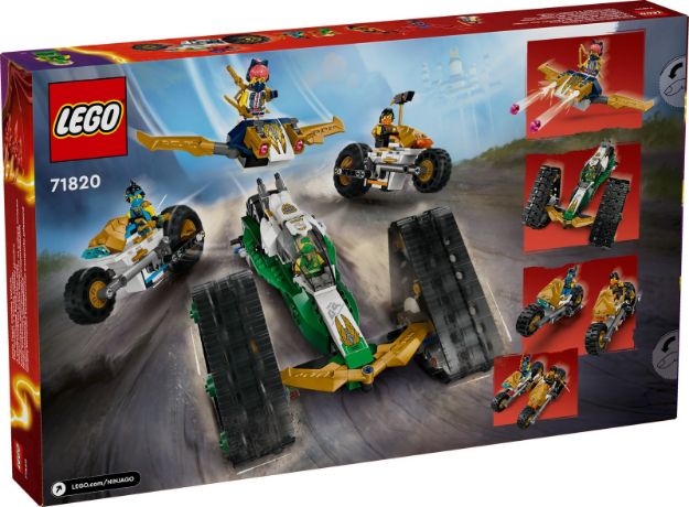 Bild von LEGO® NINJAGO - 71820 Kombi-Raupe des Ninja-Teams