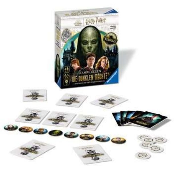 Bild von Ravensburger Familienspiel 27353 - Harry Potter - Kampf gegen die dunklen Mächte - Basierend auf Werwölfe - Gesellscha